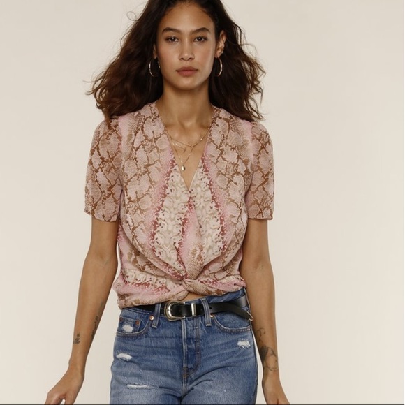 NWT Heartloom Andi Snake Blouse - Picture 2 of 5